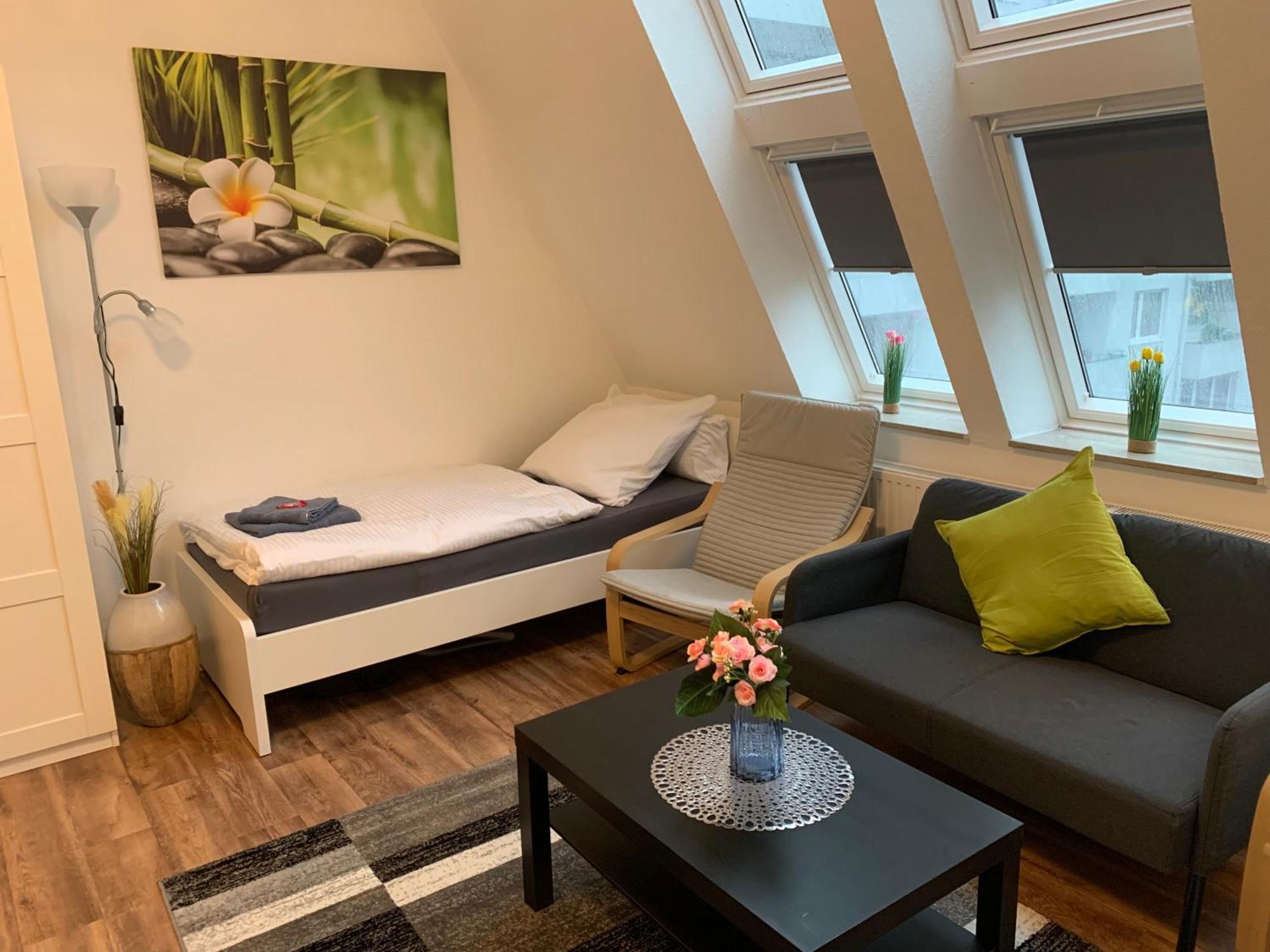 בילפלד Cityapartment Platinum-Zentrum Mit Parkplatz מראה חיצוני תמונה