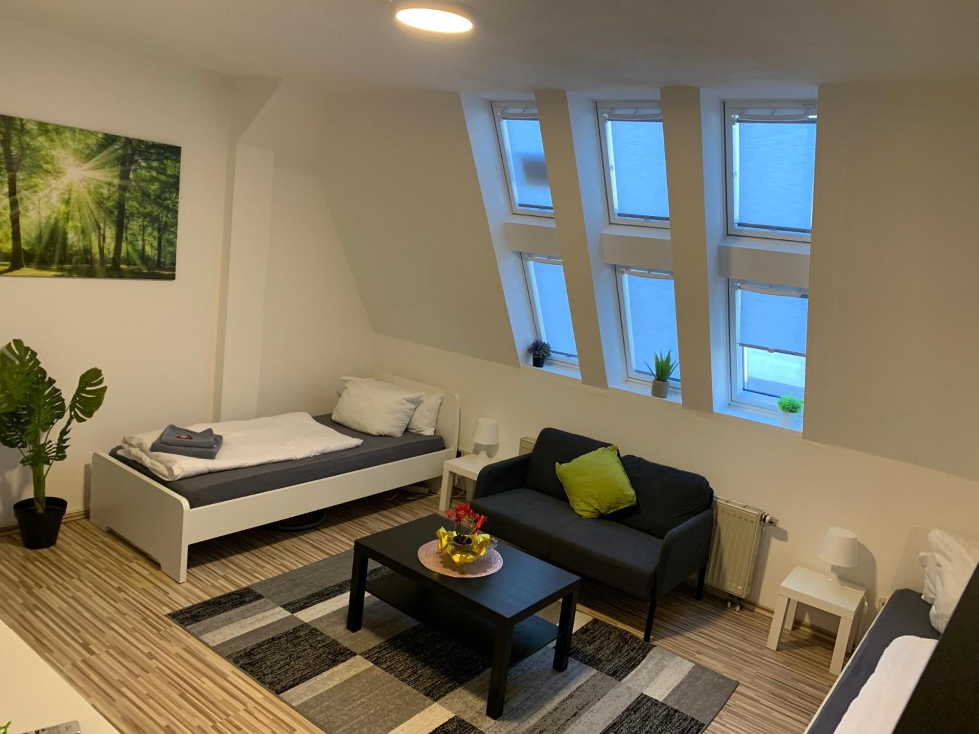 בילפלד Cityapartment Platinum-Zentrum Mit Parkplatz מראה חיצוני תמונה
