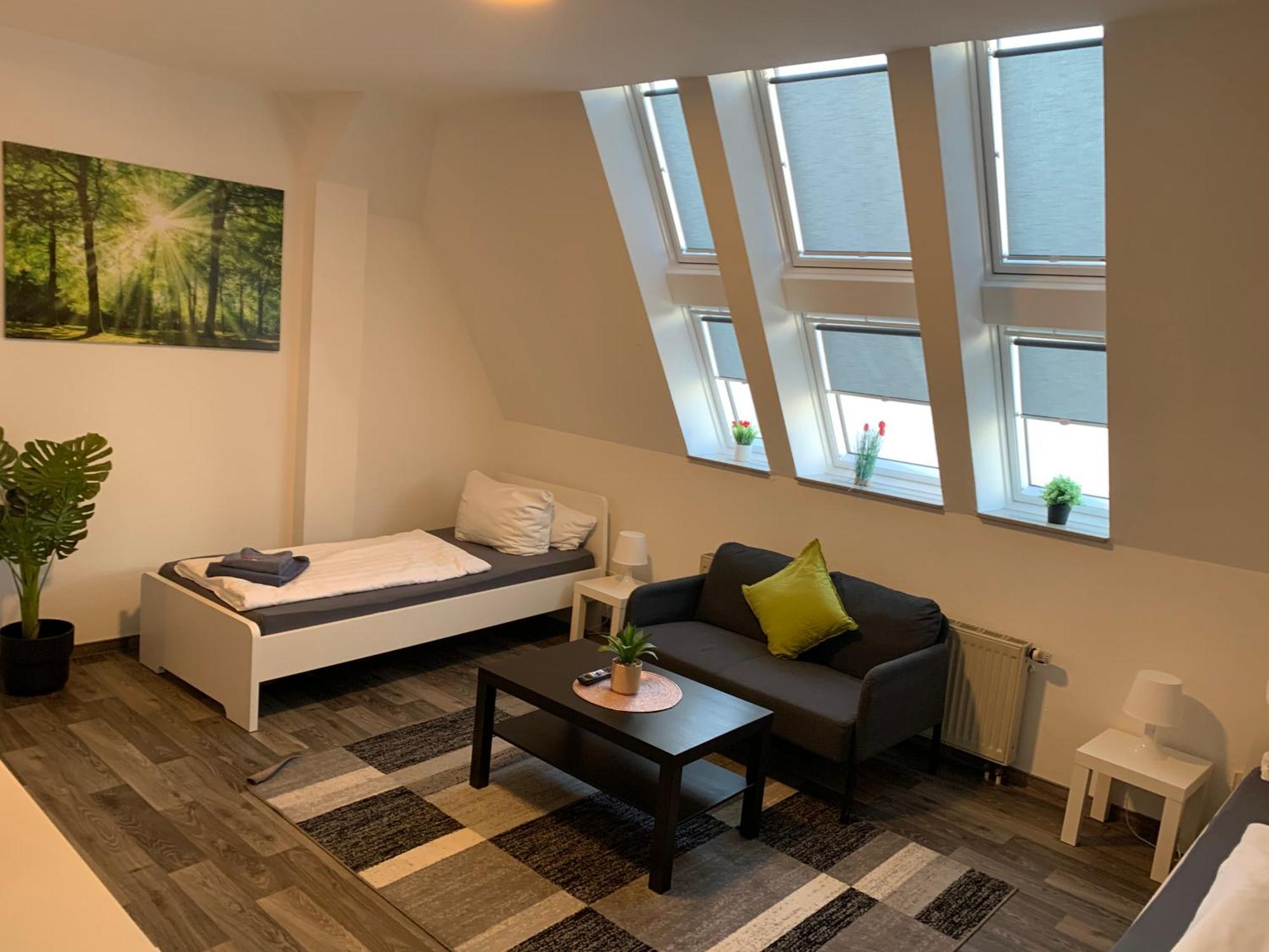 בילפלד Cityapartment Platinum-Zentrum Mit Parkplatz מראה חיצוני תמונה